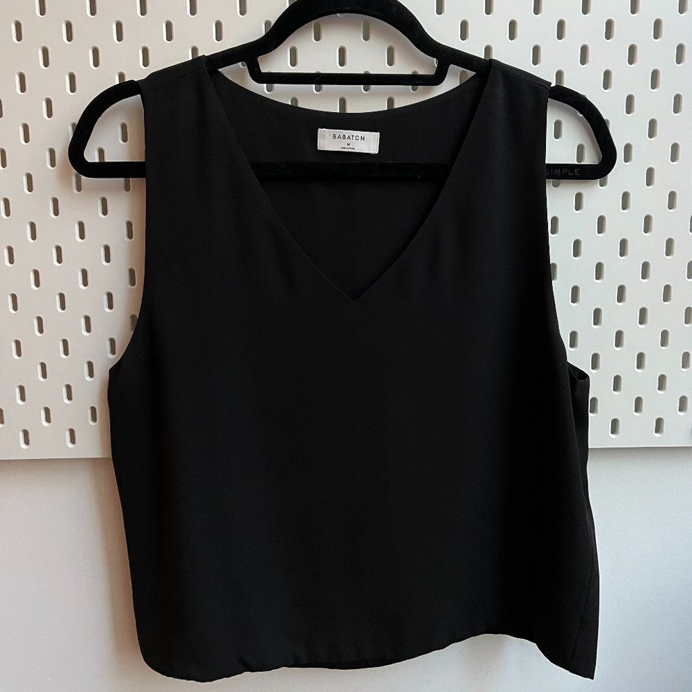 Babaton V-neck Shell